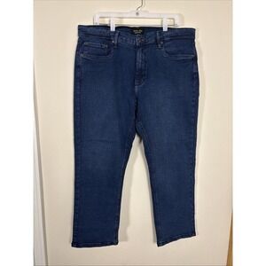 Urban Star Jeans Men's 40x29 Blue Straight Leg Denim Cotton Stretch Relaxed Fit